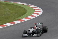 VC Španělska: Michael Schumacher na tréninku