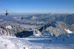 Lanovka Brauneck v Bavorsku