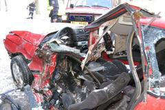 Tragická nehoda u Domašova