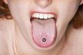 piercing, jazyk