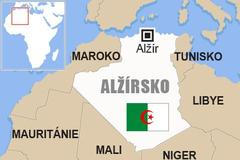 Alžírsko - mapa