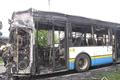Požár městského autobusu v Ostravě - Hošťálkovicích