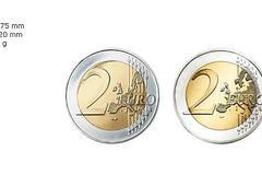 Euro: přední strana 2 EUR