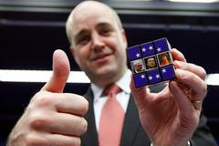 Fredrik Reinfeldt a eurorubikova kostka