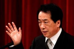 Japonský premiér Naoto Kan