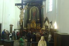 Průzkum kostela svatého Haštala