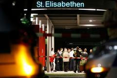 Německo - střelba v nemocnici