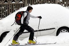 Evropu drtí první sníh