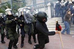 Řecko protesty