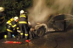 Shořelé BMW - benzín místo dieselu