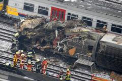 Vlakové neštěstí v Belgii