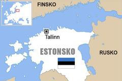 Estonsko - mapa
