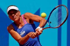 Barbora Záhlavová-Strýcová na Prague Open 2010