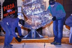 Socha z klíčů v Praze - REVOLUCE