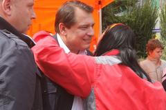 Týden s Jiřím Paroubkem. Kadaň