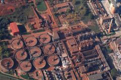 Objekt hliníkárenské společnosti MAL u města Ajka