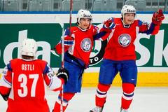 Norové se radují z vedení nad Českem 1:0