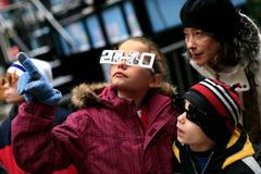 Silvestrovské oslavy v New Yorku