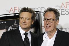 Colin Firth a Geoffrey Rush