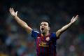Xavi Hernandéz v utkání Real Madrid - Barcelona