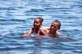 Obama se koupal u Mexika, ropě navzdory