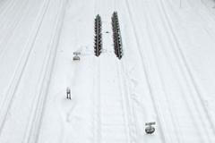 Závaly sněhu v Evropě