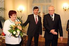 Kalus přijal Fischera v Lánech