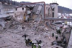 Výbuch v továrně v Rudníku u Trutnova