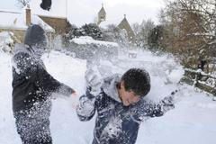 Sněžení v Evropě