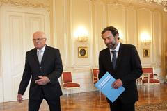 Radek John na Hradě