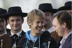 Vettel šampionem - oslavy