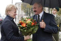 Bělorusko Litva Lukašenko Grybauskaiteová