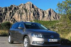 První test nového passatu