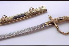 Ukradené věci z Orlíku - šavle