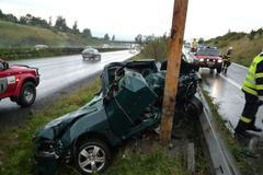 Volant na pravé straně řidiče zachránil