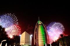 Silvestrovské oslavy v Dubaji