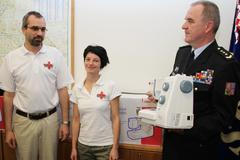 Šicí stroje pro věznici Mírov