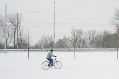 Kalamita v Pardubicích cyklisty neodradila
