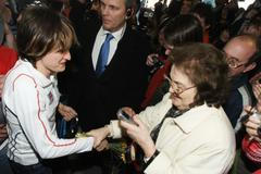 Čeští medailoví olympionici se vrátili do Prahy