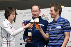 Čeští medailoví olympionici se vrátili do Prahy