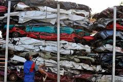 Šrotovné a sešrotování auta na vrakovišti