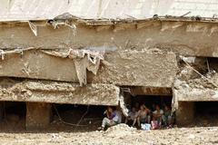 Čína sesuv v Kan-su1