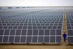 Solární panely v Číně