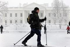 USA - sněhová bouře