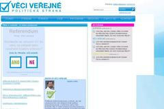 Věci veřejné - referendum