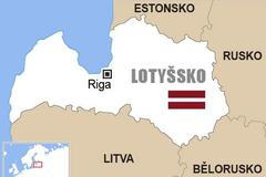 Lotyšsko - mapa