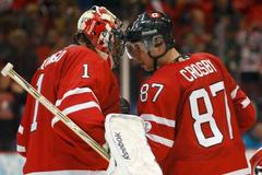 Roberto Luongo a Sidney Crosby