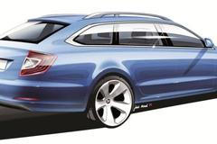 Designové kresby Škoda