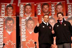 Oznámení nominace hokejistů Kanady na ZOH