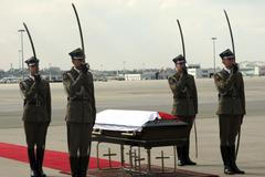 Převoz ostatků Lecha Kaczynského